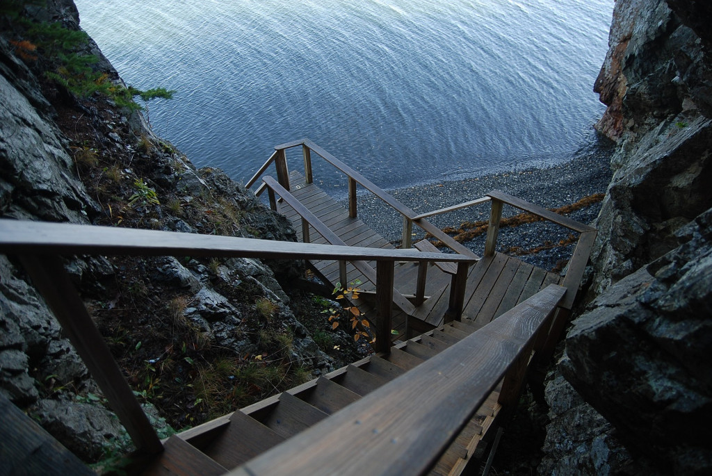 bar harbor stairs