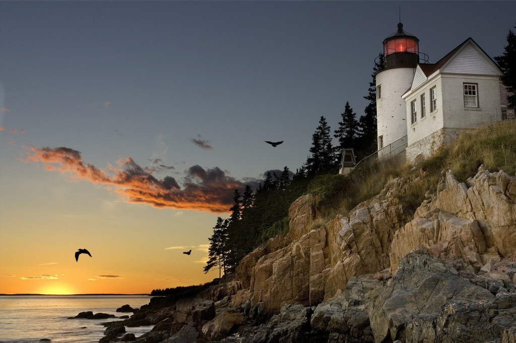 Bar harbor lighthouse