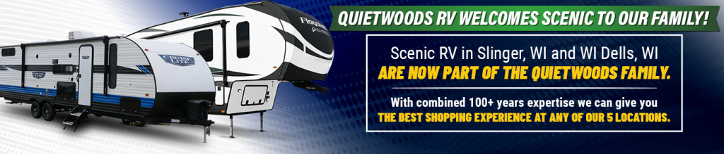 Scenic RV and Quietwoods banner